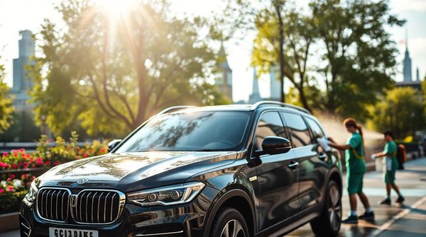 Eco-friendly mobile car wash services in london for your convenience